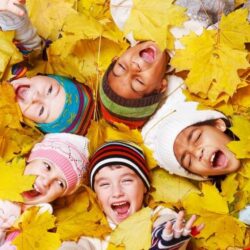 Aws Drive Download 11 5t 14531z 1 Fautumn Excited Children In Yellow Leaves