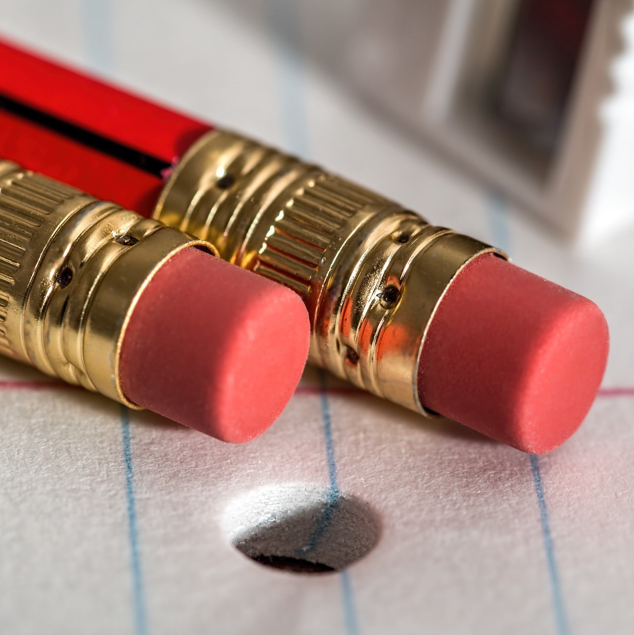 pencil erasers