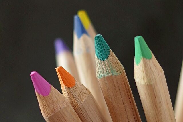 Colored pencils