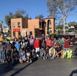 Clean up group shot